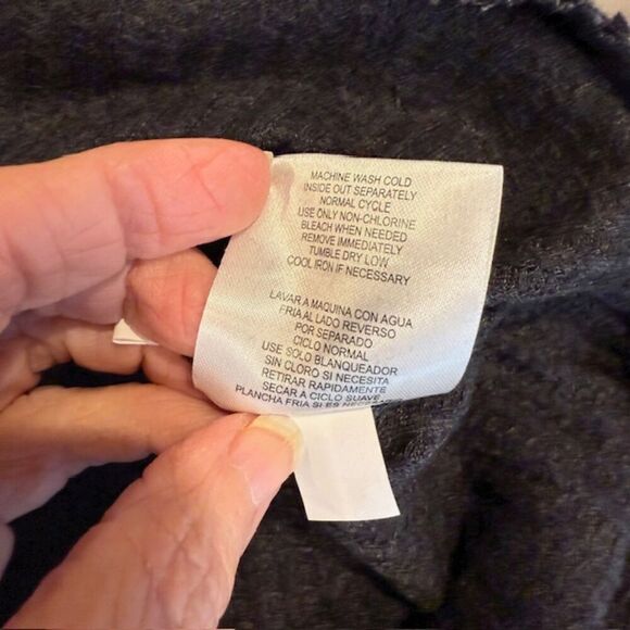 G-III For Her Phoenix Suns Waffle Knit Slub Shirt Kangaroo Pocket Crew Large - Picture 9 of 13